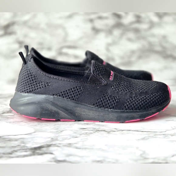 U.S. Polo Assn. Shoes - U.S. Polo Assn. Black and Pink Slip-On Shoes